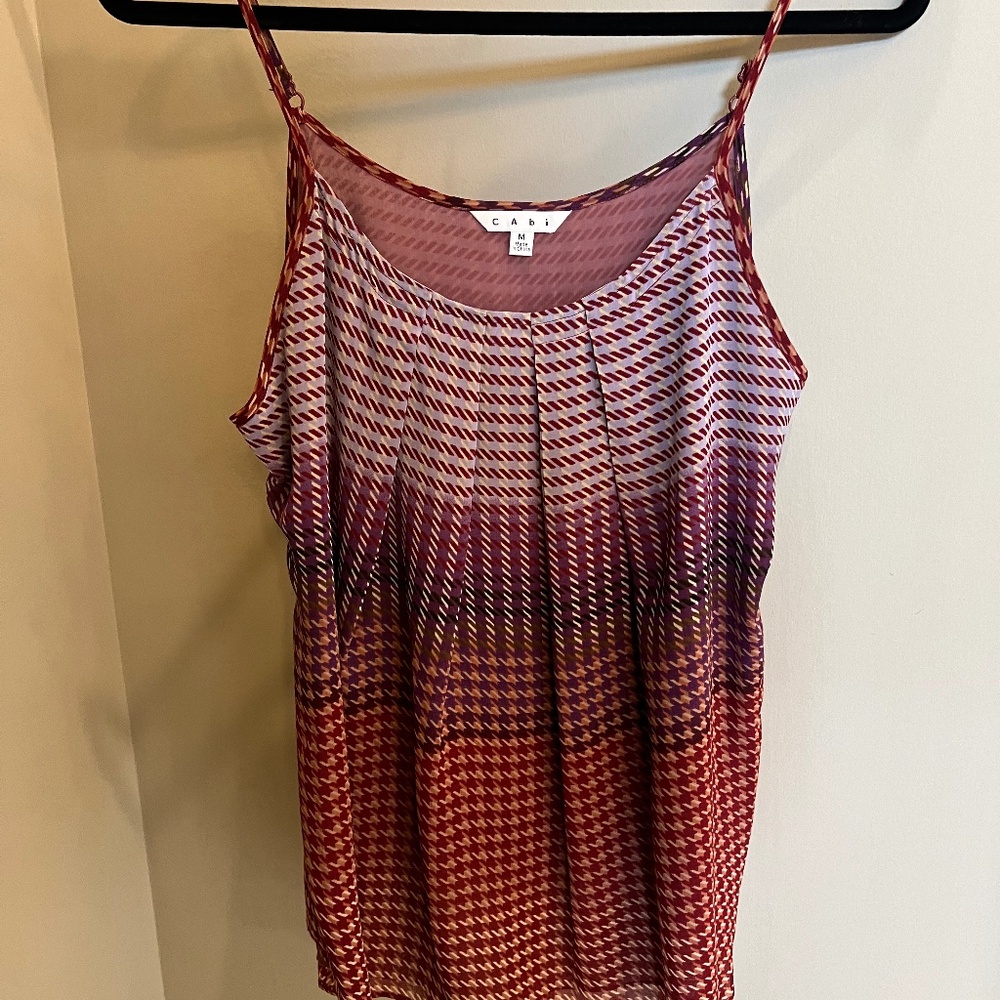 Cabi M Houndstooth Cami